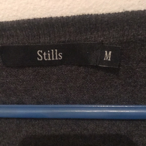 Beautiful ultra soft Marino wool/cashmere blend sweater dark grey - Picture 3 of 4